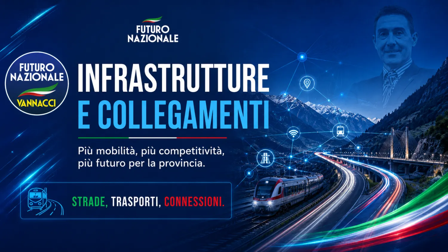 Infrastrutture e collegamenti in Valtellina